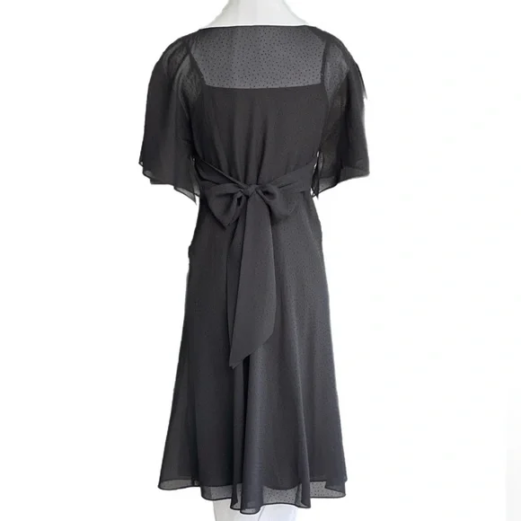 Adrianna Papell Dress Size 6 Black elegant - Picture 4 of 12